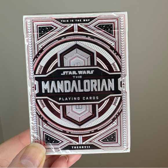 Star Wars & The Mandalorian 4 Decks of  Playing Cards New Sealed Theory 11 - Picture 8 of 13